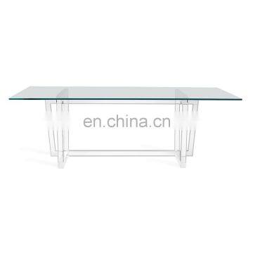 Table Bases for Round Glass Tops Luxury Restaurant Dining Table