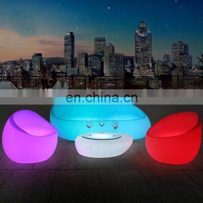 Factory Portable Custom Light up Furniture Bar Party Event Decorative Led Cube Sofa photo-2