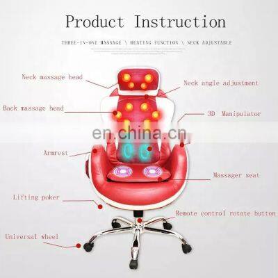 8 Vibration Leather Comfortable Massage Office Chair