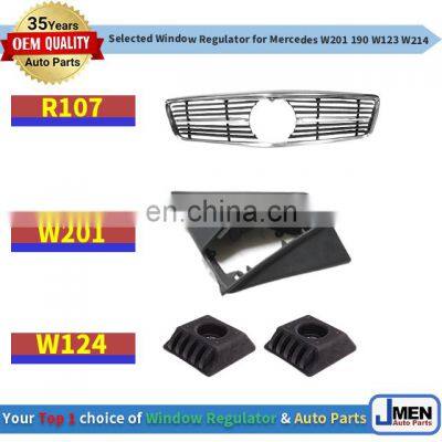 Jmen 1238880115 Grille for Mercedes Benz W123 230D 240D 280E 77- Frame Chrome Car Auto Body Parts