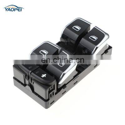 Master Glass Lifts Control Chrome Switch Button For Audi C7 A7 A6 S6 Q3 RS6 RS7 4GD959851B
