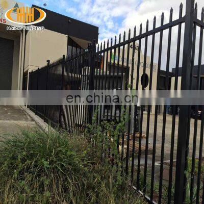 Hot sales powder coated Wrought Iron Metal Garden Fence Panels