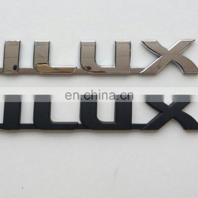 Plastic Custom Auto Letters Sticker 3D Decals Car Emblem Badge