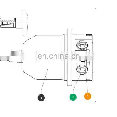 Rexroth A10FE series Axial Piston Hydraulic Motor A10FE14-52R-VCH66N002