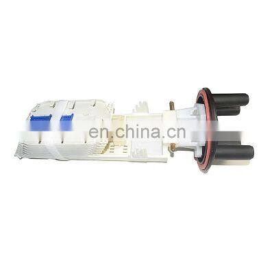 24 48 96 144 288 Core Vertical Dome Type Fiber Cable Joint Box Black Fiber Optic Splice Closure IP68 Aerial ISO9001, ROHS CN;GUA photo-5