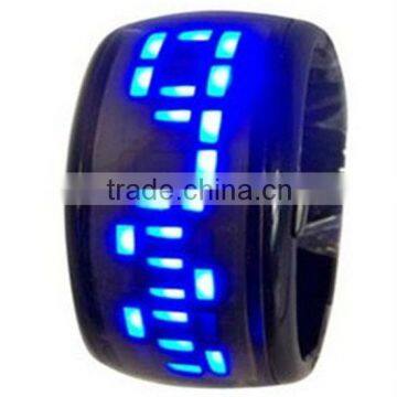 Hot plastic ODM bracelet led watch