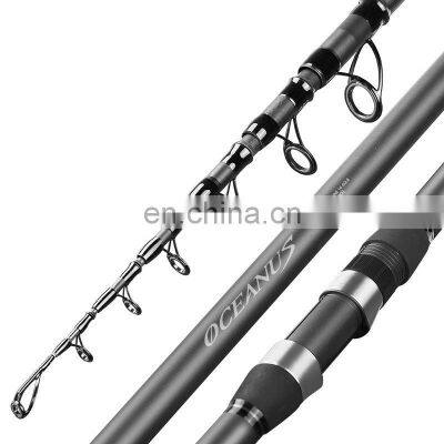 2021 New Design Carbon Surf fishing Rod 2.4m/2.7m/3.0m/3.3m/3.6m/3.9m/4.2m/4.5m/5.4m Super Strong Fishing Rod