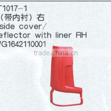 High quality Howo outer side cover,chinese heavy truck sinotruck howo,howo body parts WG164110001 WG164110002