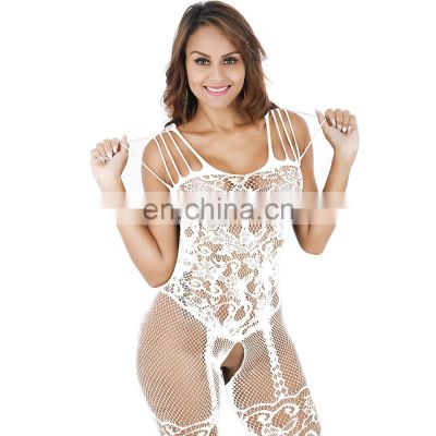 Sexy Underwear Sexy Suspender Real Person Hollow-out Open-file Silk Stockings Jacquard Nets Socks