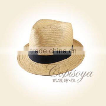 2015 New style nature plain dyed hat and unisex top hat COPISOYA c15111