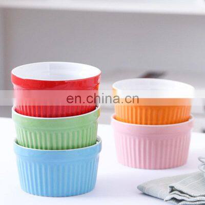 High Quality Ceramic Ramekin Bowls With Lid