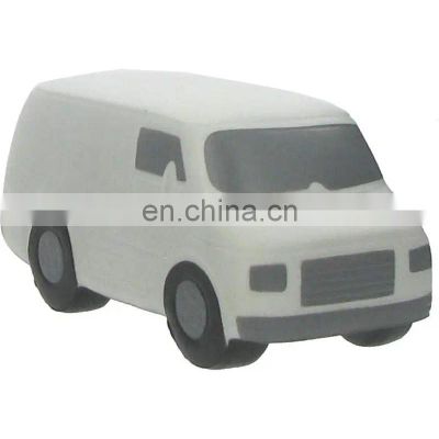 new personalized logo cargo van car shaped mood squeez reliever stress ball