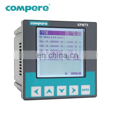 Modbus Profibus-DP power analyzer monitor digital power quality meter display box for Energy management system