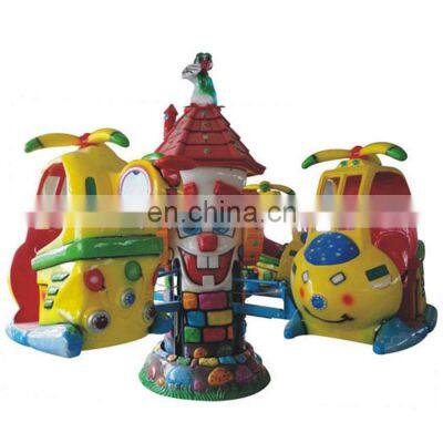 Popular amusement park rides ride on car merry go round 6 seat