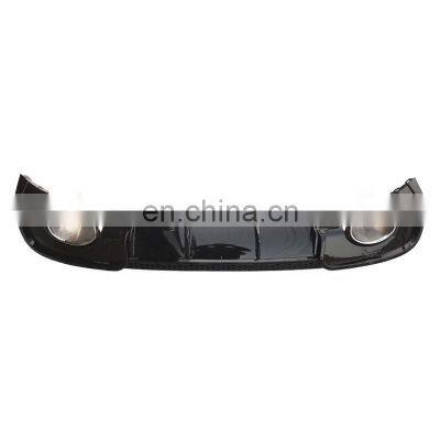 High Quality Diffuser Fit for Audi A3 Sedan Hatchback Rear Diffuser With Tailpipe 2013 2014 2015 2016 photo-2