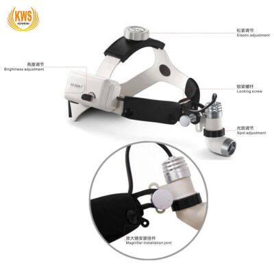 Dental ENT Examination Surgery Integration Wireless Two Batteries Medical Headlamp photo-3