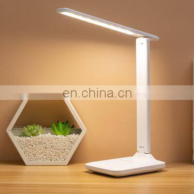 Eye Protection Reading Lamp Charging Plug-in Three-one Light Desk Lamp Bedroom Lamp