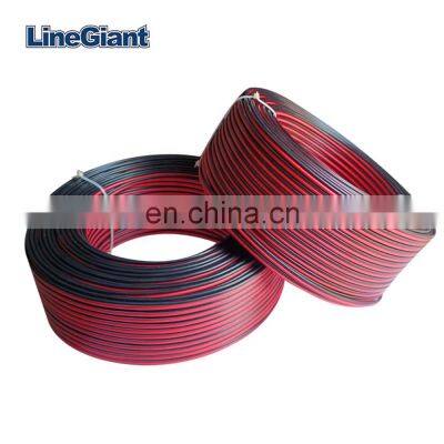 10 12 14 16 18 gauge awg copper red black flexible professional speaker cable wire