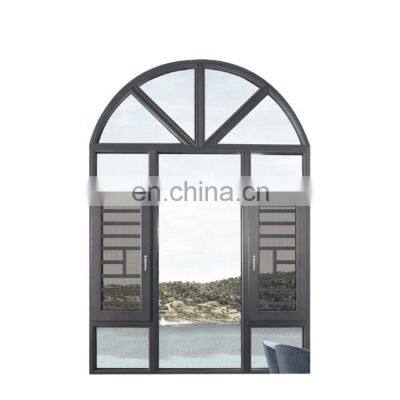 JYD Sale Custom Design Tripl Track Aluminum Storm Windows Latest Design Casement Windows