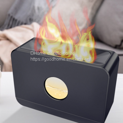 New Two-color Flame Aromatherapy Simulation Flame Aromatherapy Machine Home Desktop Large Capacity Humidifier Incense（Wechat:13510231336） photo-3