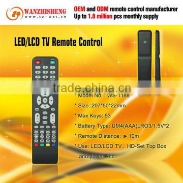 Shenzhen OEM and ODM manufacturer high quality TV Remote Control