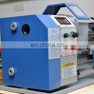 DIY0816 DIY Mini Hobby Bench Lathe Machine Price With Variable Speed photo-3