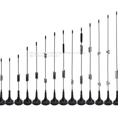 433mhz gsm 3g 4g wif 2.4g 5.8g magnetic base antenna with connection cable