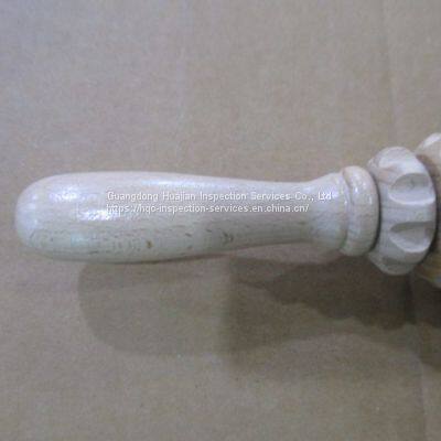 Wooden massage stick Products- Third Party Inspection 100% Quality Control