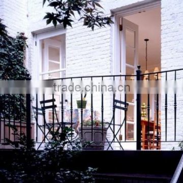 Customed wrought iron balcony railing designs