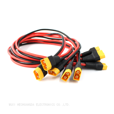 XT60 XT60U XT60H Wire Harness Connector With Silicone Wire for RC Model Lithium Battery Power Charging Interface Cables photo-4