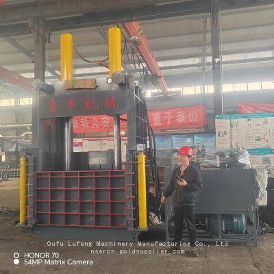 360-ton Vertical Packing Machine for Iron Sheets Vertical Packing Machine for Metal Scrap photo-3