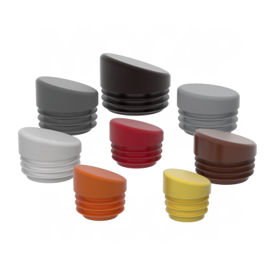 Steel Furniture Pipe Tube Chair Leg Table Glide Insert Non Slip Chair Cap photo-3