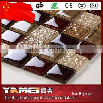 2016 factory price glass tile mosaic mural patterns