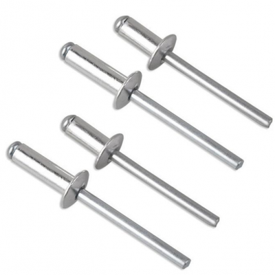 304 stainless steel pressure riveting hollow rivet pull rivet screw 304 stainless steel open hollow rivet flat head
