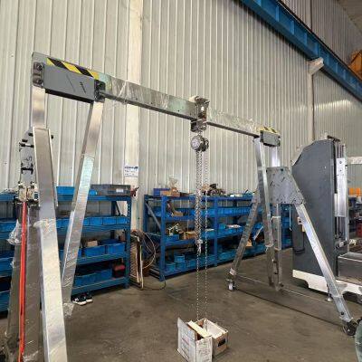 Stainless Steel Adjustable Height Mobile Gantry Crane photo-1