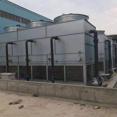 yunling 400t closed cooling tower for industrial circulating water cooling in metallurgical workshop, customization supported