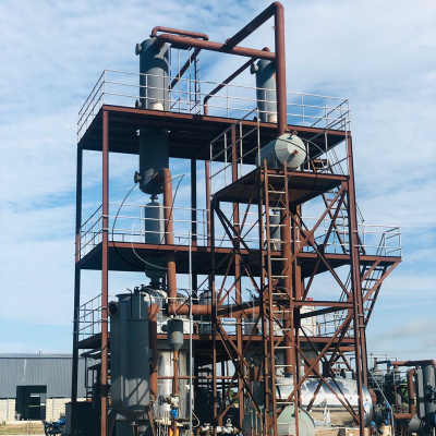 Factory price used oil to diesel refining plant recycling machine for sale