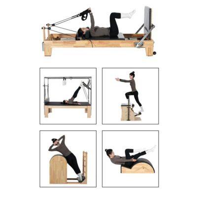 Wavar Commercial Pilates Reformer 5-Piece Set | Complete Studio Equipment Package photo-3