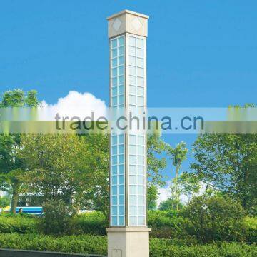 Customized and decorative landscape lighting column garden lamp