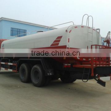 Hotselling Euro III and Euro IV Dongfeng 6x4 water tank truck,20m3 used water tank truck