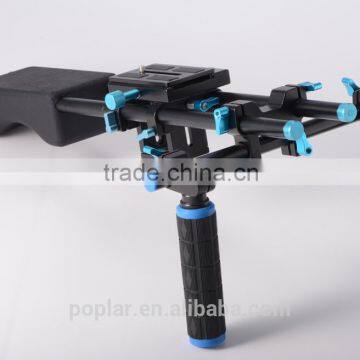 5D2 5D3 7D DSLR Rig Rigs Video Shoulder Camera Support Stabilizer Follow Focus photo-3