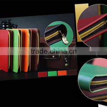 A5 Leather Loose-leaf Business Notebook With Zipper photo-2