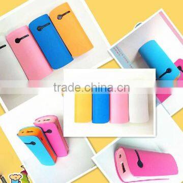 hot selling 5v lipo battery power bank ,colorful power bank