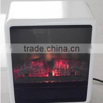 13" Cube Mini white Electric Stove Heater