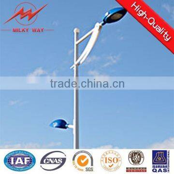 dual outreach 8m painting decorative lamp post factory