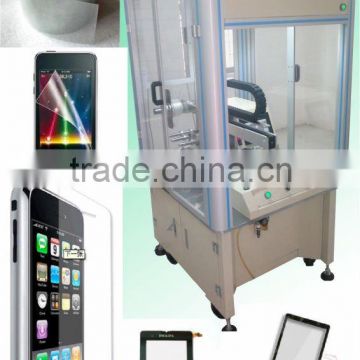 Automatic Mobile phones 5 wire resistive touch screen screen protector attach machine