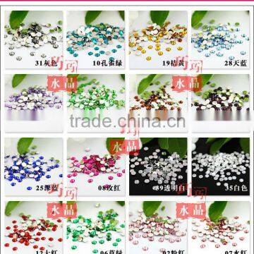 Rhinestone decoration flat back resin drill