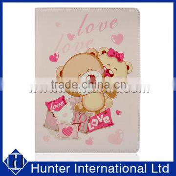 Printed LOVE Bear Universal Tablet Case For 9-10 Inch