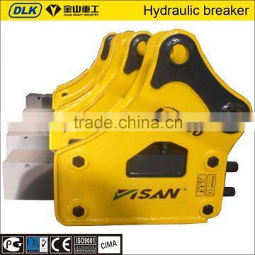 excavator hydraulic rock breaker rock hammer with 68mm chisel for 4-7ton excavator
