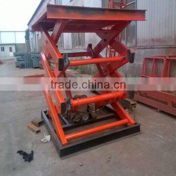 freight transfer hydraulic scissor lift table